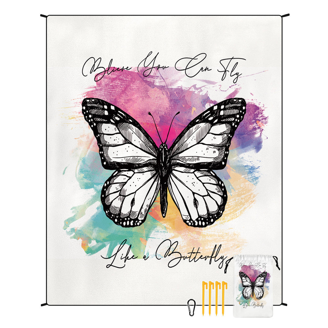 Geometric Print Tapestry Bowlift
