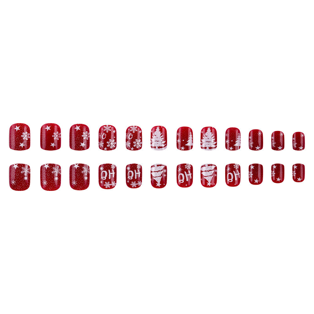 Festive Holiday-Themed Nail Art Bowlift 1787542979