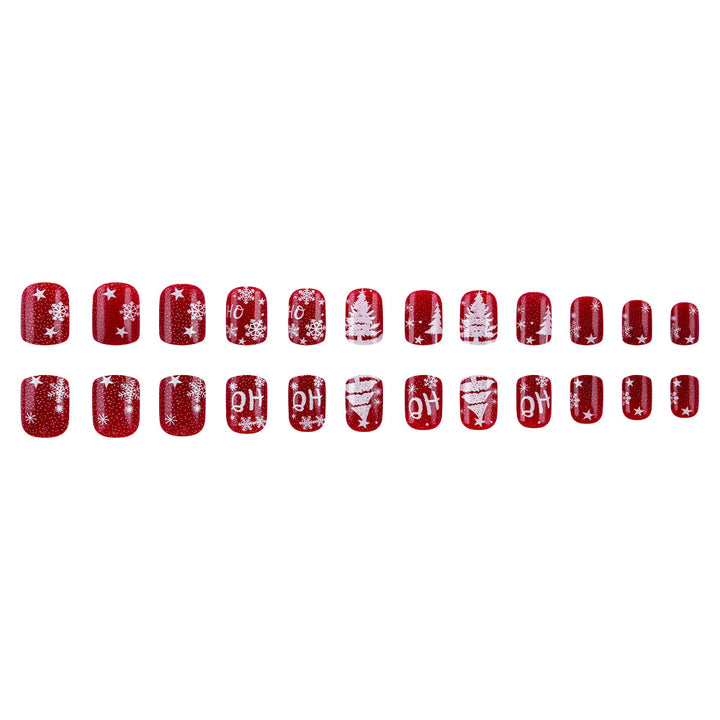 Festive Holiday-Themed Nail Art Bowlift 1787542979