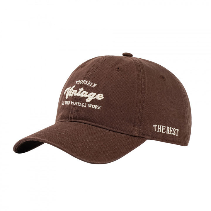 Women's Vintage-Inspired Embroidered Baseball Cap Bowlift