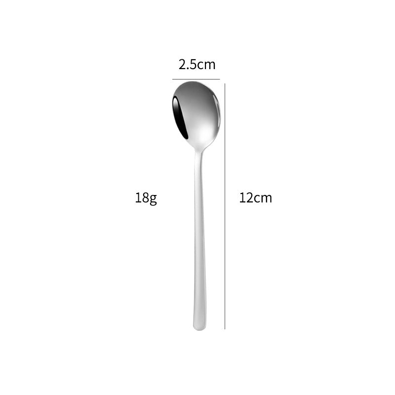 Elegant dessert spoon with luxurious golden surface Bowlift