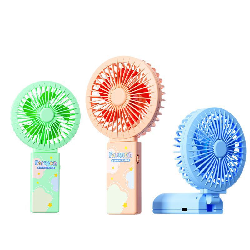 Women's Portable Mini Fan with Decorative Design Bowlift