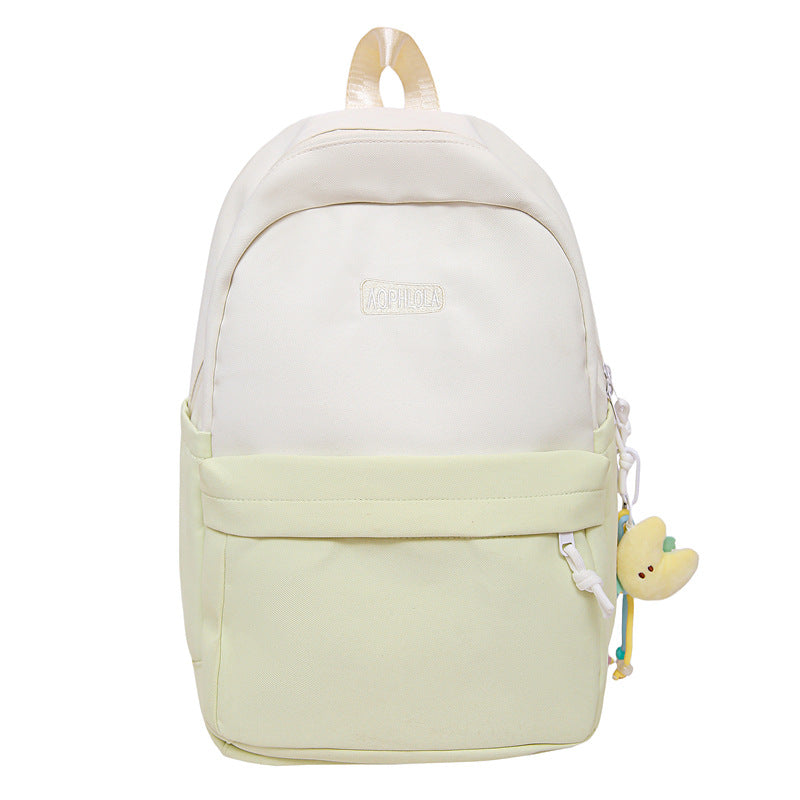 Casual Multi-Compartment School Backpack Bowlift