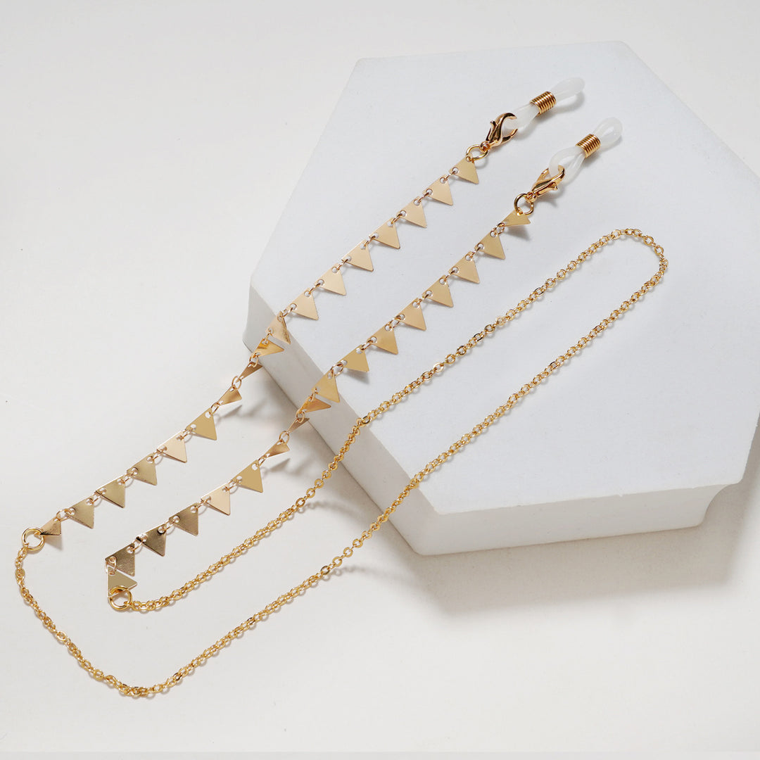 Trendy Geometric Eyewear Chain Bowlift