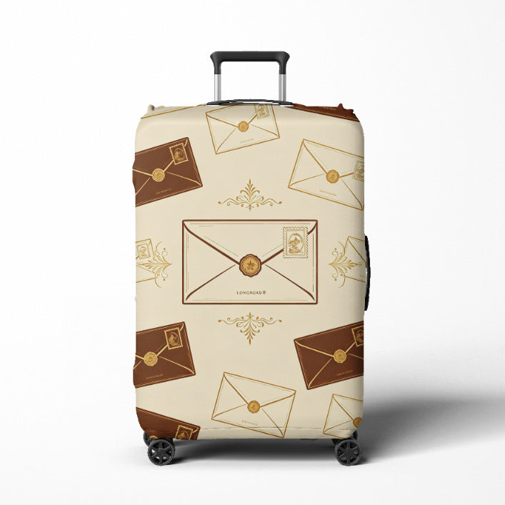 Women's suitcase cover in elegant vintage design Bowlift