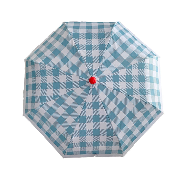 Ladies Foldable Umbrella with Double-layer Protective Structure Bowlift