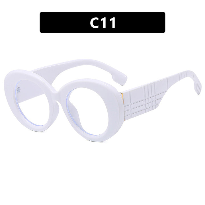 Women's extravagant sunglasses with creative frame design and protective UV filter Bowlift