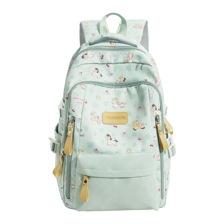 Playful Cartoon-Themed Backpack Bowlift