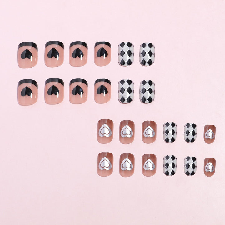 Decorative Press-On Nail Set Bowlift