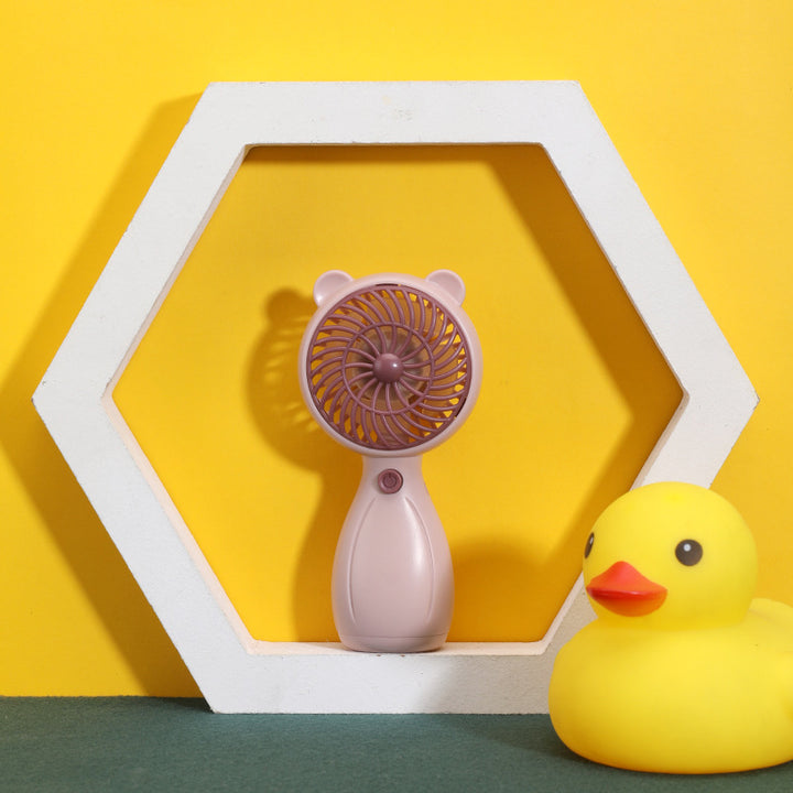 Unisex Cute Portable Handheld Fan Bowlift