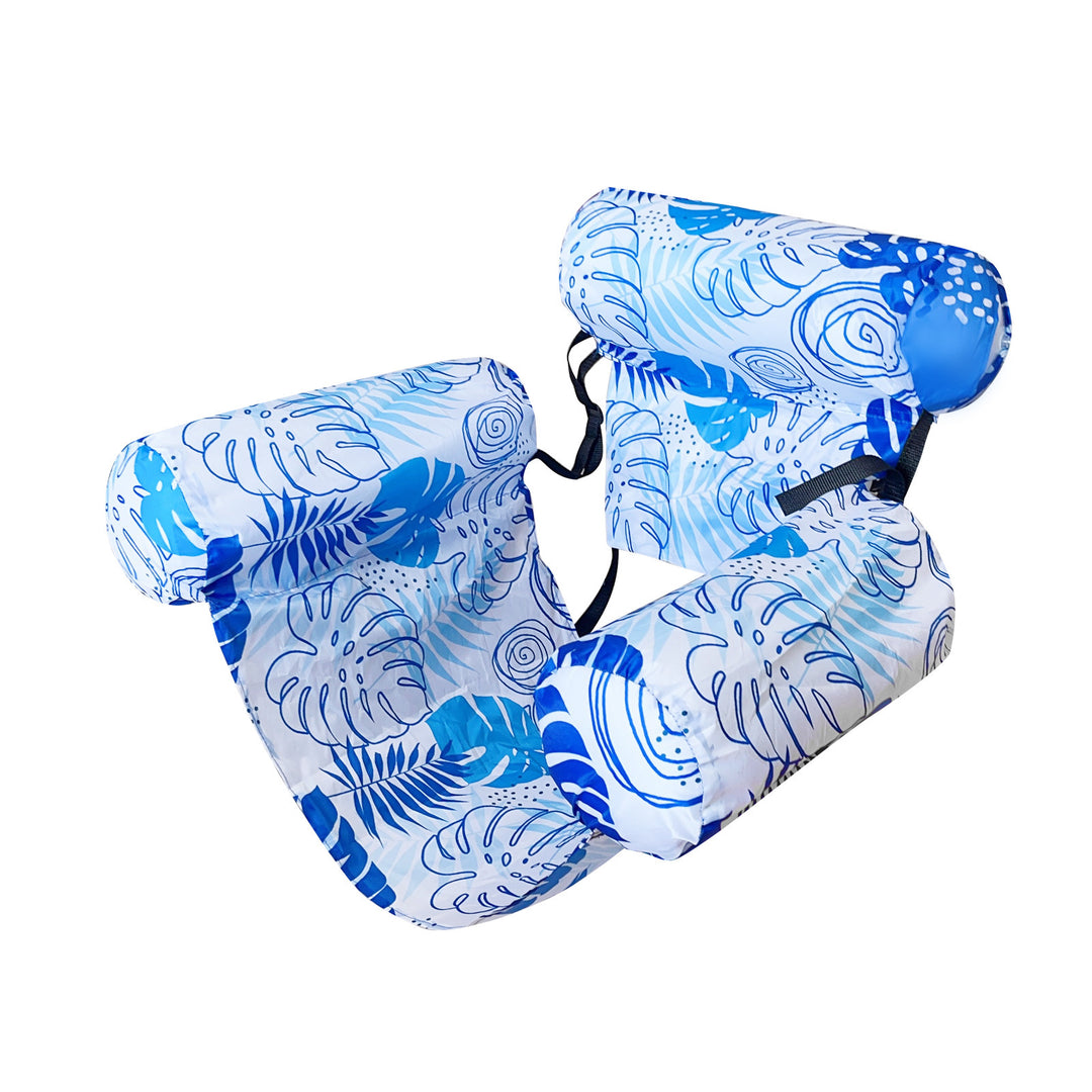 Women Portable Beach Lounge Chair with Neck Support Bowlift