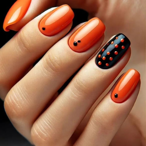 Creative Artistic Press-On Nail Designs Bowlift