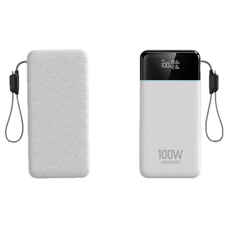 Powerful power bank with Intelligent Usb-C fast charging and digital charge level indicator Bowlift