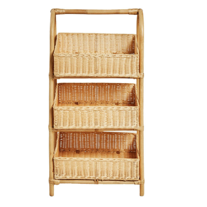 Multi-Tier Woven Storage Rack Bowlift