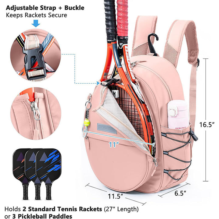 Advanced Multi-Compartment Tennis Backpack Bowlift