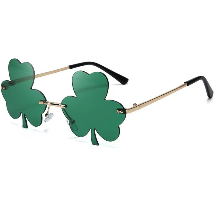 Decorative Floral Frame Sunglasses Bowlift