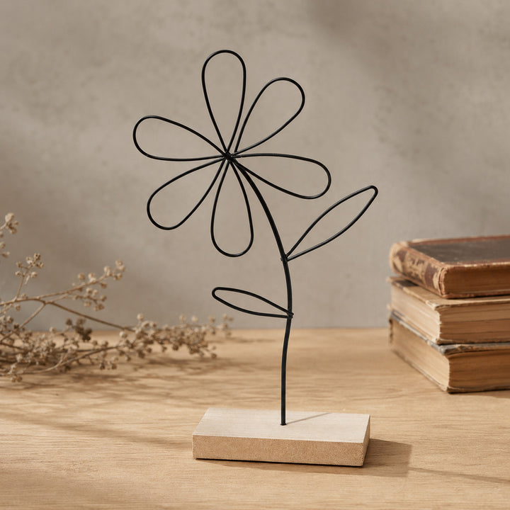Flowers Wire Sculpture