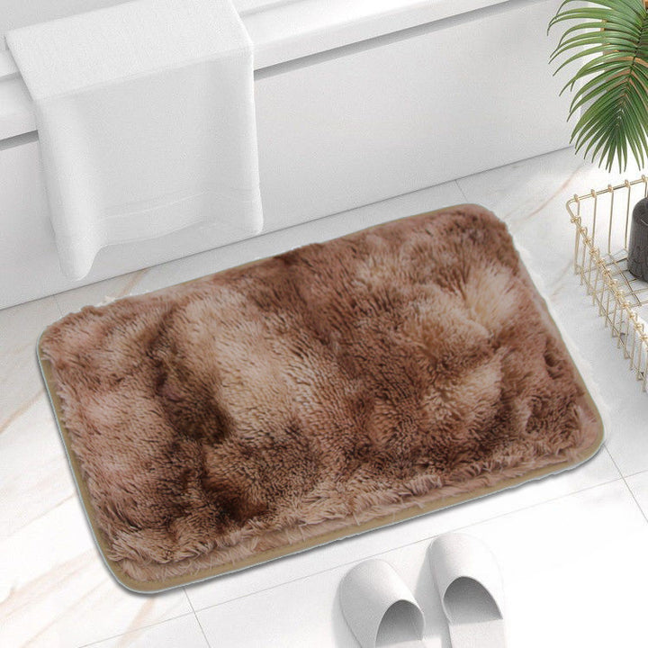 Luxuriously Soft Faux Fur Bathroom Mat Bowlift