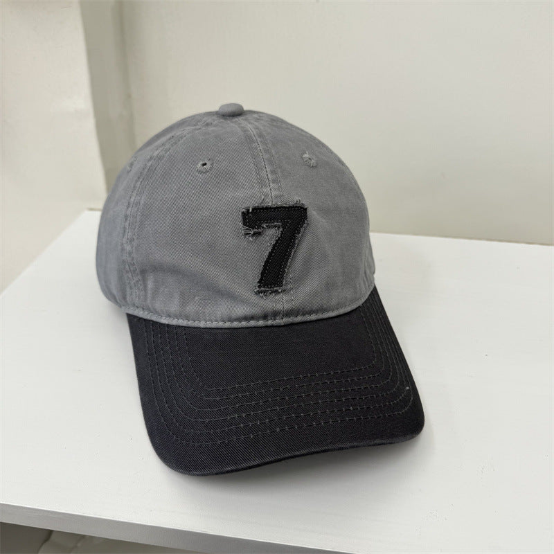 Men's Casual Distressed Baseball Cap Bowlift