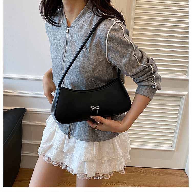Elegant Curved Handbag Bowlift