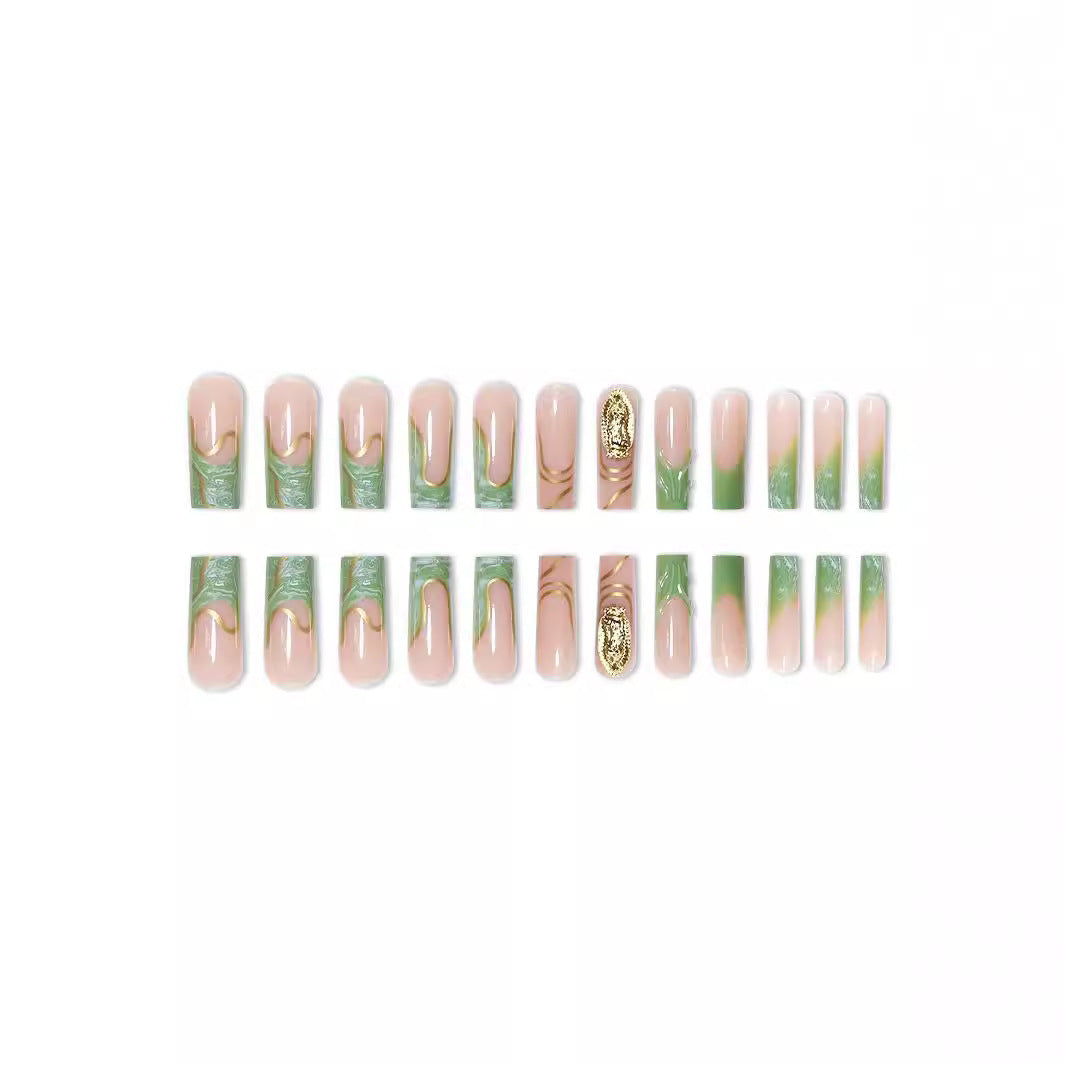 Elegant Detailed Nail Art Extensions Bowlift