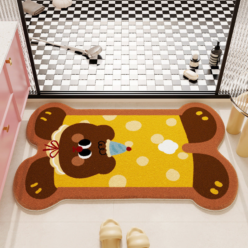 Cute Animal-Shaped Bath Mat