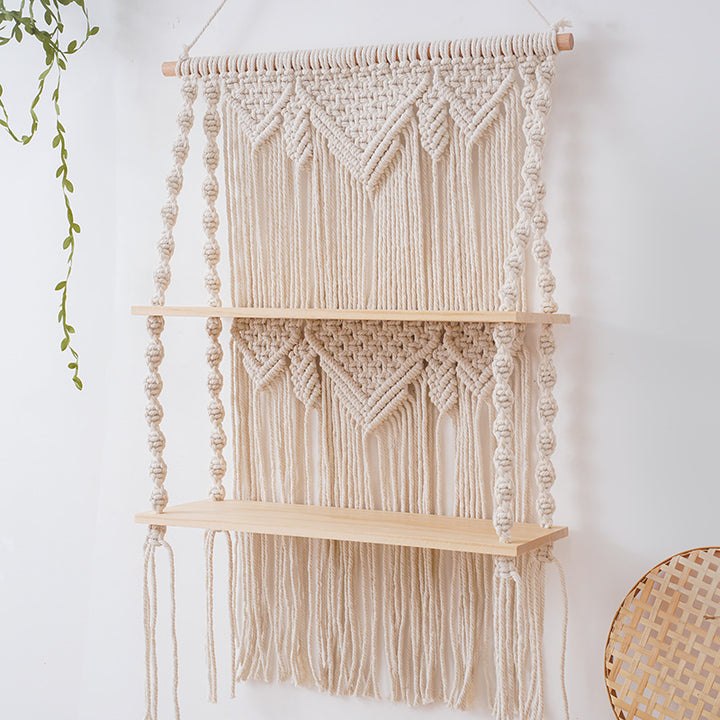 Macrame Wall Hanging Tapestry Art Bowlift