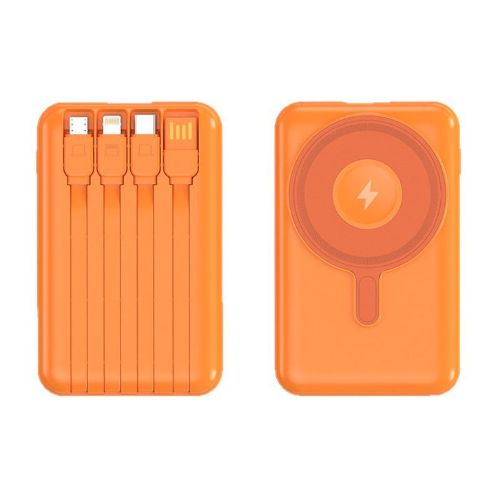 Portable power bank with magnetic function Bowlift