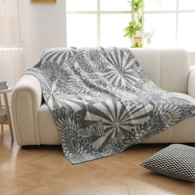 Luxurious Textured Throw Blanket
