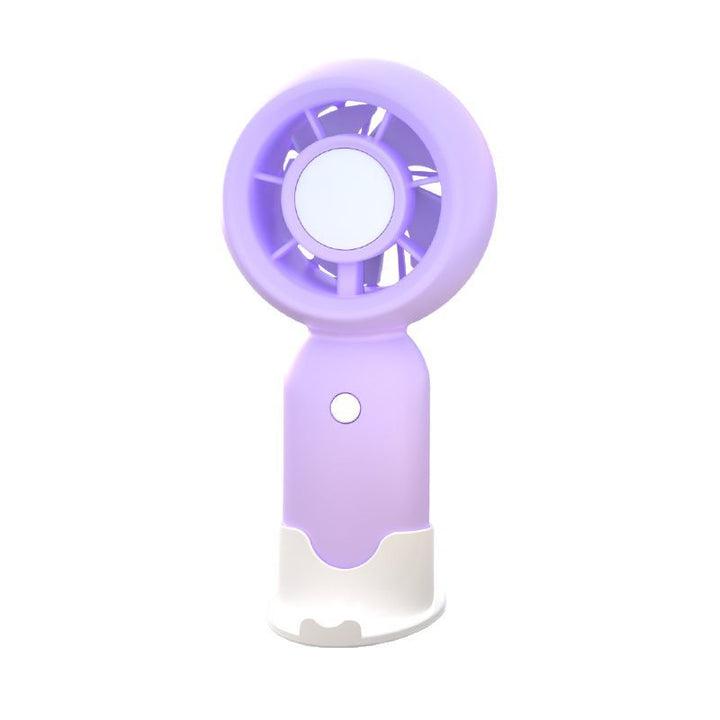 Compact Rechargeable Handheld Cooling Fan Bowlift