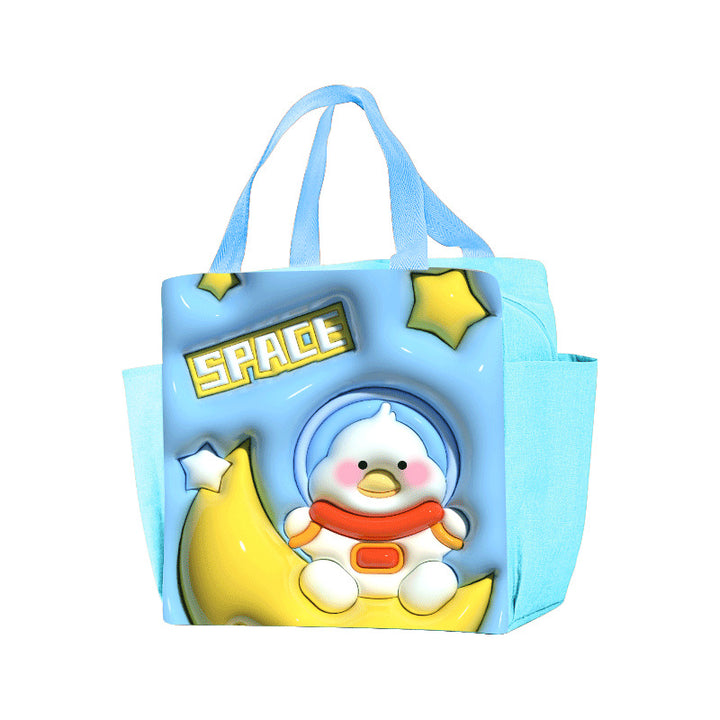 Fun Cartoon-Themed Tote Bag Bowlift