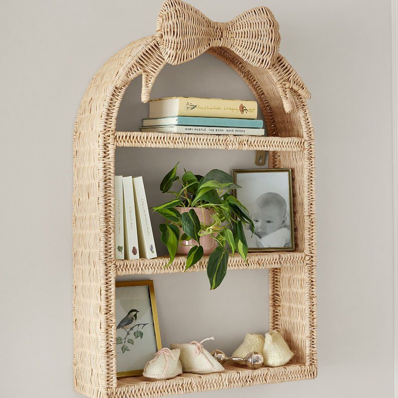 Playful wall shelf in butterfly design Bowlift