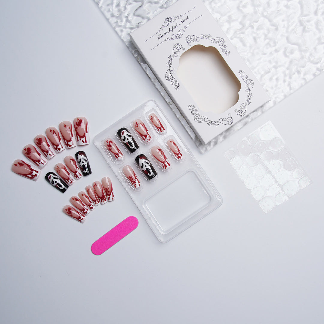 Creative Halloween Art Nail Set Bowlift