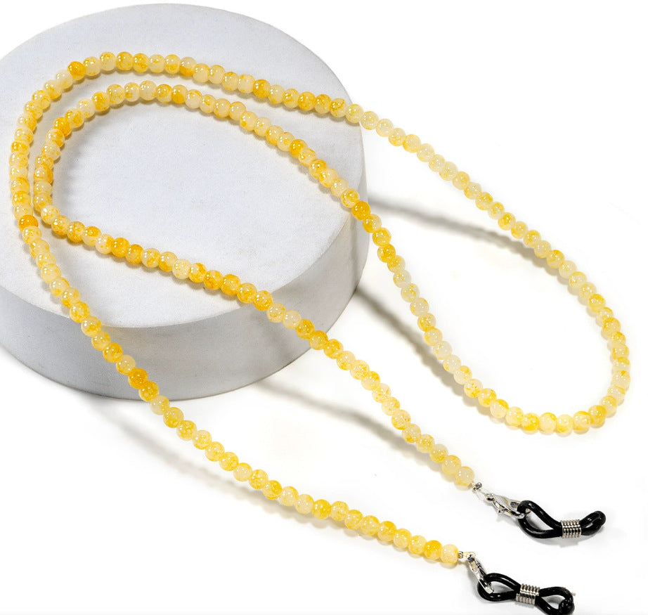 Decorative Beaded Eyewear Chain Bowlift
