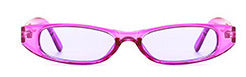 Fashionable Slim Frame Glasses Bowlift