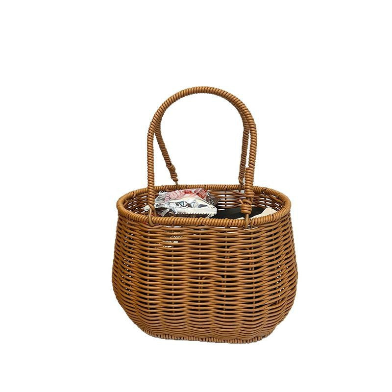 Women Handwoven Basket Bowlift