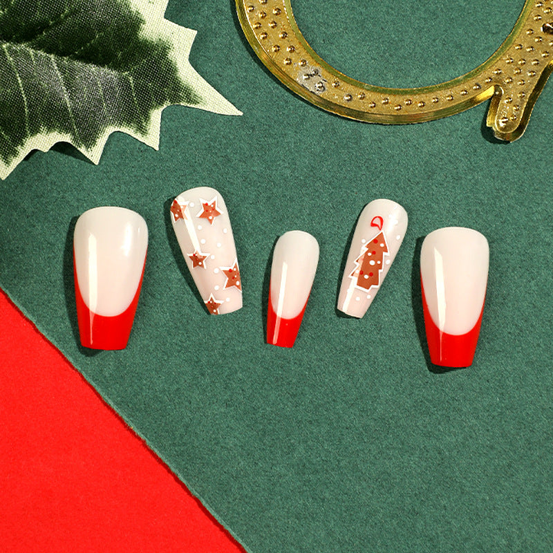 Artful Nail Art with Festive Christmas Design Bowlift