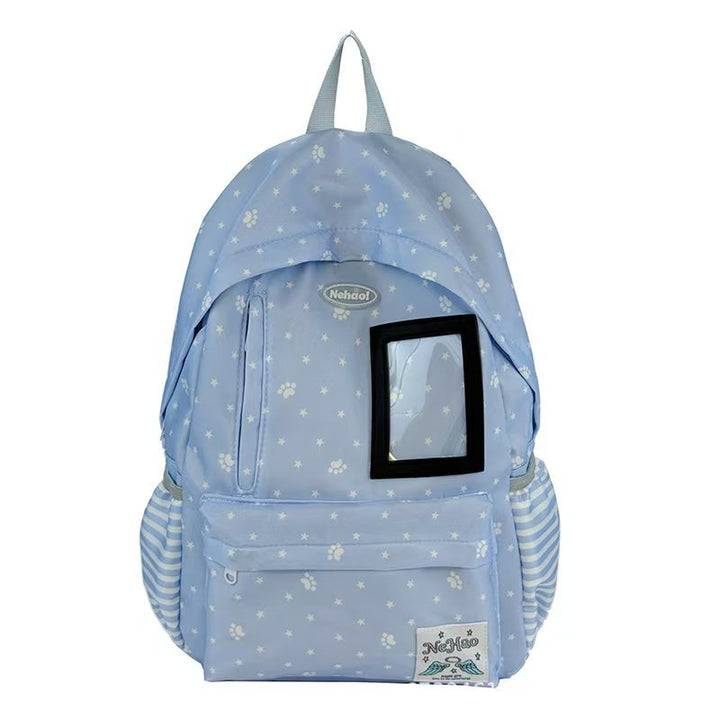 Stylish Floral Printed Backpack Bowlift