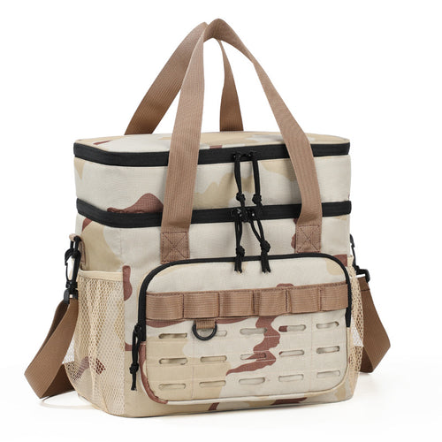 Multi-Compartment Insulated Cooler Bag