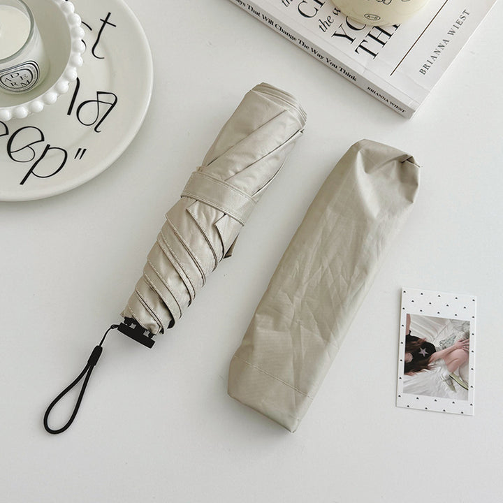 Women portable folding umbrella with wind-resistant mechanism Bowlift
