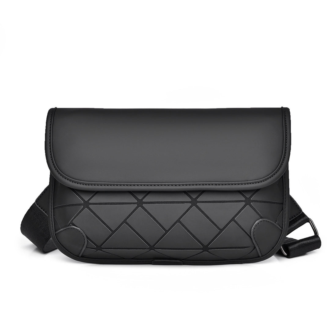Stylish crossbody bag with geometric design Bowlift