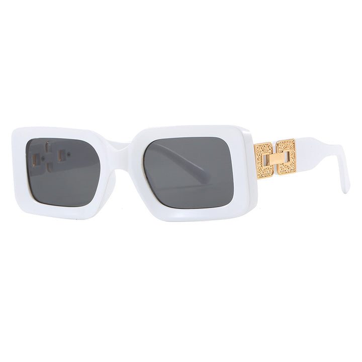 Women's Polygon Sunglasses with Glamorous Decorative Frame Bowlift