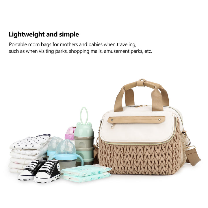 Modular handbag with braided design Bowlift