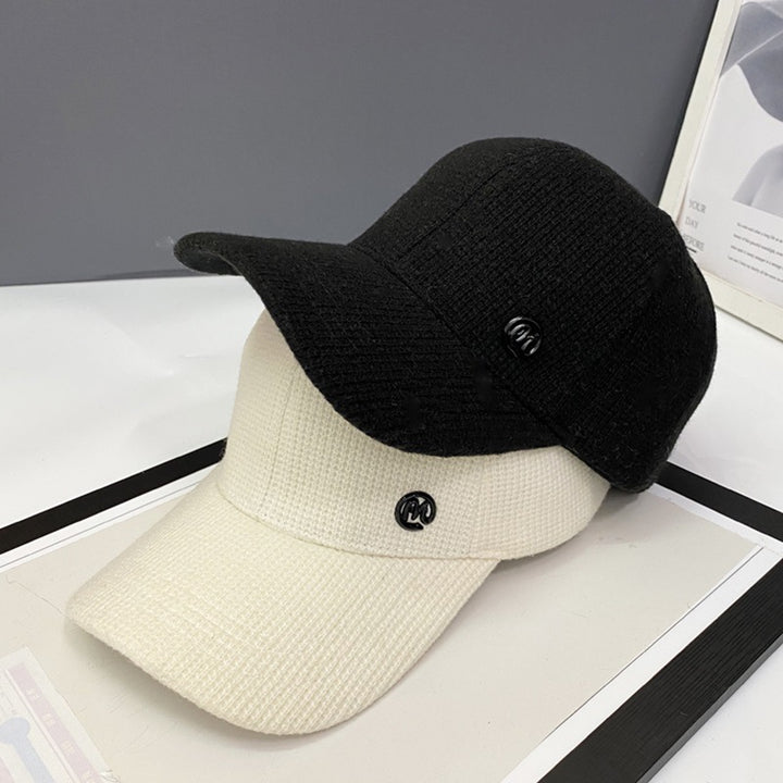 Women's Textured Cotton Baseball Cap Bowlift
