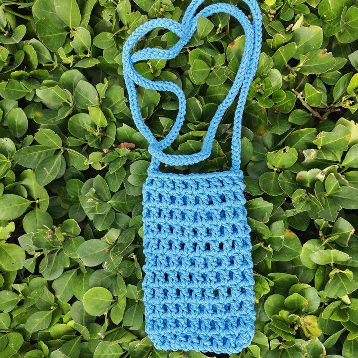 Hand-knotted shoulder bag Bowlift