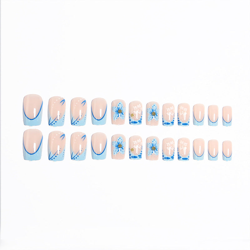 Exquisite Art Nails with Creative Flower Designs Bowlift