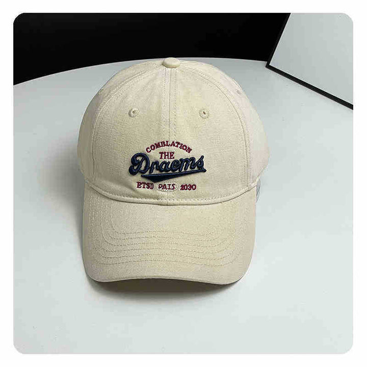 Unisex Vintage-Inspired Embroidered Baseball Cap Bowlift