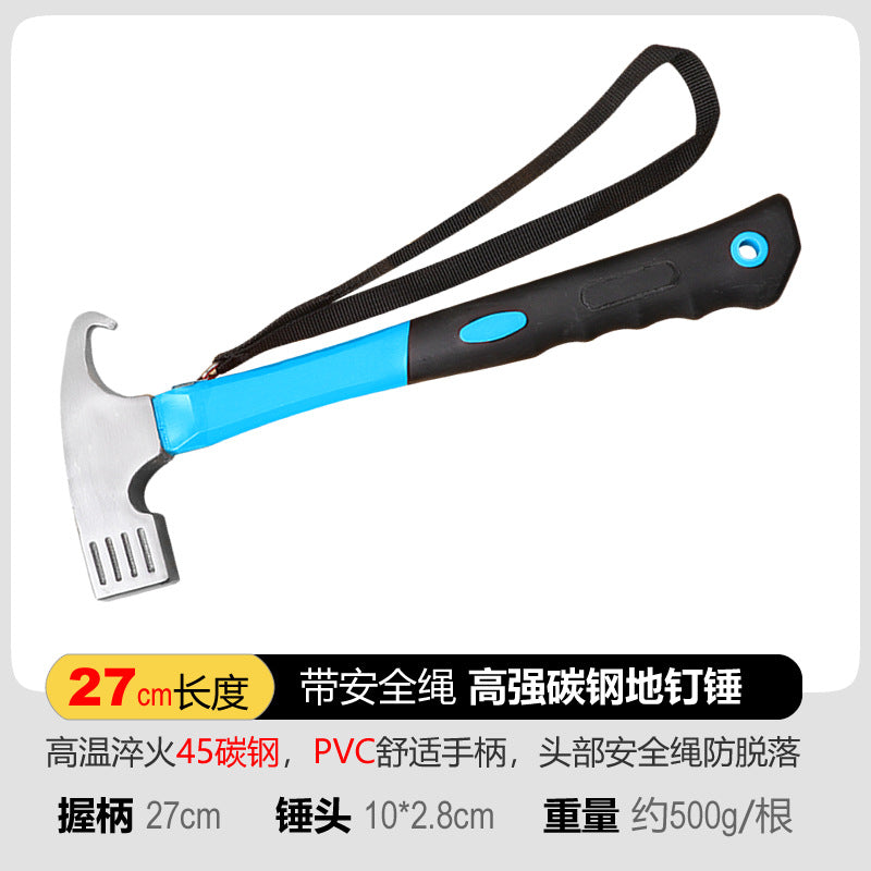 multifunctional camping hammer with secure grip Bowlift