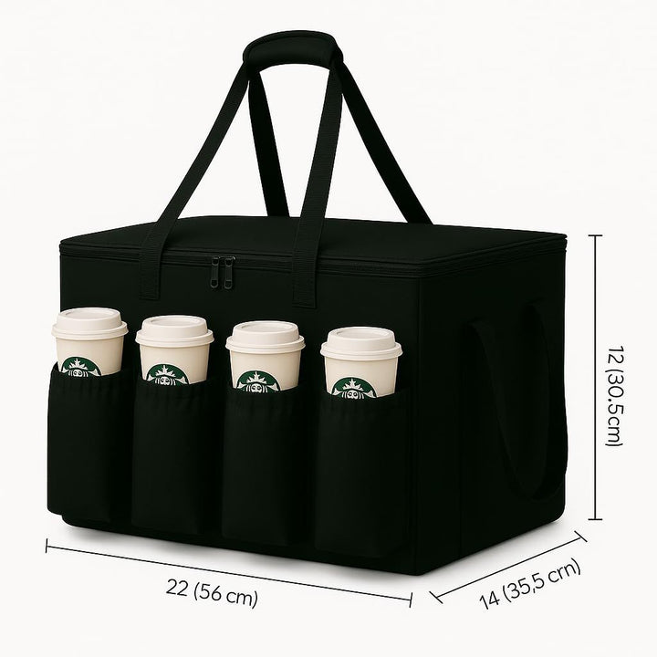 Women’s cooler bag for drinks with insulating compartments Bowlift