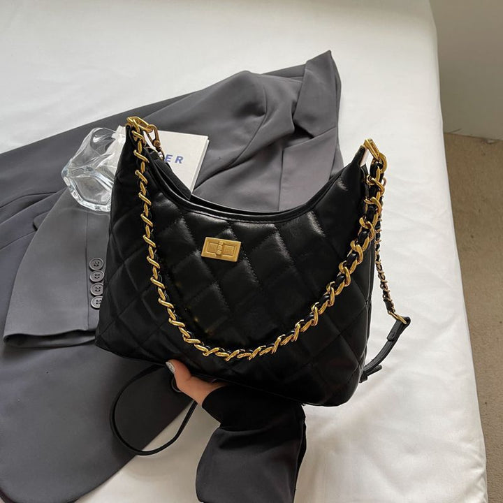 Quilted Luxury Handbag Bowlift